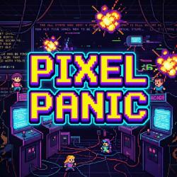 Pixel Panic - Single. Передняя обложка. Нажмите, чтобы увеличить.