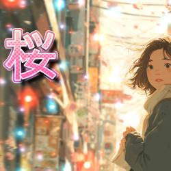 Sakura - Single. Передняя обложка. Нажмите, чтобы увеличить.