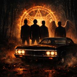 Carry On Wayward Son Cinematic Cover - Single. Передняя обложка. Нажмите, чтобы увеличить.