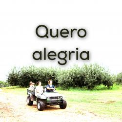 Quero Alegria - Single. Передняя обложка. Нажмите, чтобы увеличить.