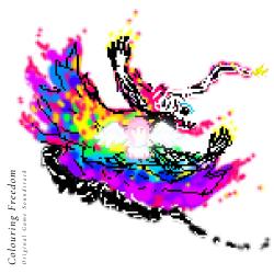 Colouring Freedom Original Game Soundtrack, Volume III. Передняя обложка. Нажмите, чтобы увеличить.