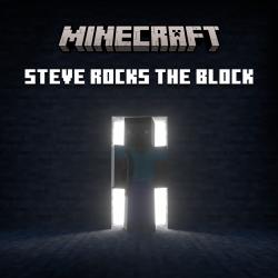 Minecraft: Steve Rocks the Block Original Soundtrack - EP. Передняя обложка. Нажмите, чтобы увеличить.