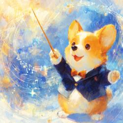 Healing Notes for Happy Tails Cute Animal BGM - EP. Передняя обложка. Нажмите, чтобы увеличить.