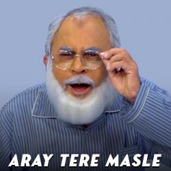 Aray Tere Masle Original Soundtrack. Передняя обложка. Нажмите, чтобы увеличить.