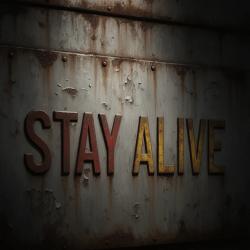 Stay Alive - Single. Передняя обложка. Нажмите, чтобы увеличить.
