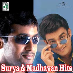 Surya And Madhavan Hits. Передняя обложка. Нажмите, чтобы увеличить.