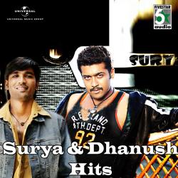 Surya And Dhanush Hits. Передняя обложка. Нажмите, чтобы увеличить.