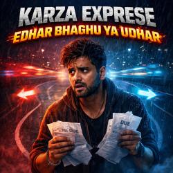 KARZA EXPRESE- EDHAR BHAGHU YA UDHAR - Single. Передняя обложка. Нажмите, чтобы увеличить.