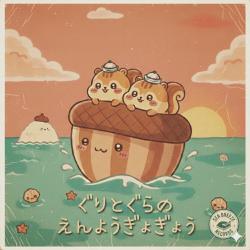 Guri and Gura's Deep Sea Fishing feat. yamaineko - Single. Передняя обложка. Нажмите, чтобы увеличить.
