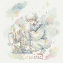 Rewind - Single. Передняя обложка. Нажмите, чтобы увеличить.