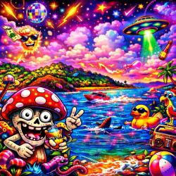 Neon Dreams. Передняя обложка. Нажмите, чтобы увеличить.