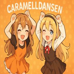 Caramelldansen - Single. Передняя обложка. Нажмите, чтобы увеличить.