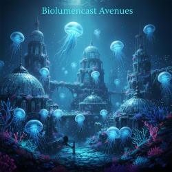 Bioluminescent Avenues - Single. Передняя обложка. Нажмите, чтобы увеличить.