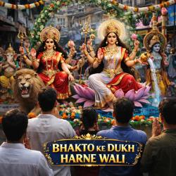 BHAKTO KE DUKH HARNE WALI - Single. Передняя обложка. Нажмите, чтобы увеличить.