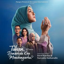 Tuhan, Benarkah Kau Mendengarku? Original Motion Picture Soundtrack. Передняя обложка. Нажмите, чтобы увеличить.