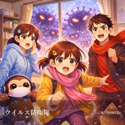 Virus Defense Squad - Single. Передняя обложка. Нажмите, чтобы увеличить.