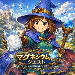 Magnesium Quest - Single. Передняя обложка. Нажмите, чтобы увеличить.