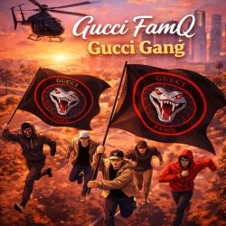 Gucci Gang feat. Rudi - Single. Передняя обложка. Нажмите, чтобы увеличить.