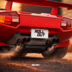 Roll Out - Single. Передняя обложка. Нажмите, чтобы увеличить.