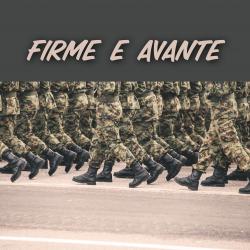 Firme e Avante - Single. Передняя обложка. Нажмите, чтобы увеличить.