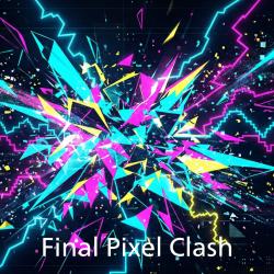 Final Pixel Clash - Single. Передняя обложка. Нажмите, чтобы увеличить.