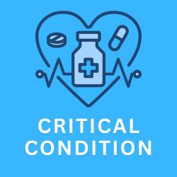 Critical Condition - Single. Передняя обложка. Нажмите, чтобы увеличить.