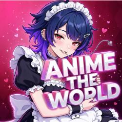 Anime the World - Single. Передняя обложка. Нажмите, чтобы увеличить.