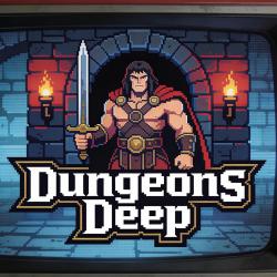 Dungeons Deep Original Soundtrack. Передняя обложка. Нажмите, чтобы увеличить.