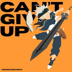 Can't Give Up - Single. Передняя обложка. Нажмите, чтобы увеличить.