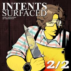 INTENTS SURFACED 2/2: Blood Debt Original Soundtrack. Передняя обложка. Нажмите, чтобы увеличить.