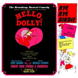 Hello Dolly! & Bye Bye Birdie. Передняя обложка. Нажмите, чтобы увеличить.