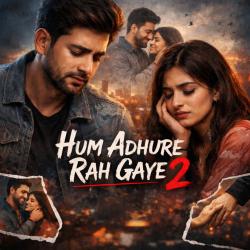 HUM ADHURE RAH GAYE 2 - Single. Передняя обложка. Нажмите, чтобы увеличить.
