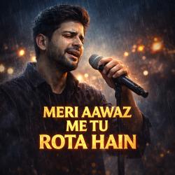 MERI AAWAZ ME TU ROTA HAIN - Single. Передняя обложка. Нажмите, чтобы увеличить.