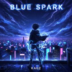 Blue Spark - Single. Передняя обложка. Нажмите, чтобы увеличить.