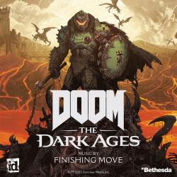 DOOM: The Dark Ages Original Game Soundtrack. Передняя обложка. Нажмите, чтобы увеличить.