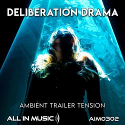 Deliberation Drama - Ambient Trailer Tension. Передняя обложка. Нажмите, чтобы увеличить.