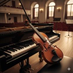 Rondò per violino e pianoforte - Single. Передняя обложка. Нажмите, чтобы увеличить.