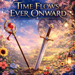 Time Flows Ever Onward Cover - Single. Передняя обложка. Нажмите, чтобы увеличить.
