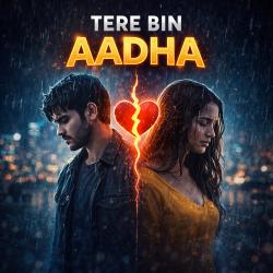 TERE BIN AADHA - Single. Передняя обложка. Нажмите, чтобы увеличить.