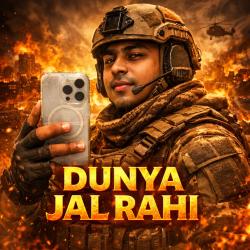 DUNYA JAL RAHI - Single. Передняя обложка. Нажмите, чтобы увеличить.