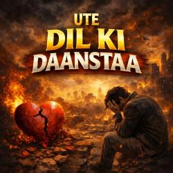 UTE DIL KI DAANSTAA - Single. Передняя обложка. Нажмите, чтобы увеличить.