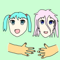 All of You feat. HATSUNE MIKU & IA - Single. Передняя обложка. Нажмите, чтобы увеличить.