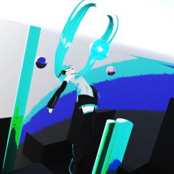 Shadow of the Spotlight feat. HATSUNE MIKU - Single. Передняя обложка. Нажмите, чтобы увеличить.