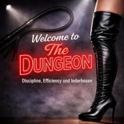 Welcome to The Dungeon The Musical. Передняя обложка. Нажмите, чтобы увеличить.
