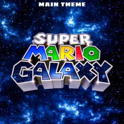 Super Mario Galaxy Main Theme - Single. Передняя обложка. Нажмите, чтобы увеличить.