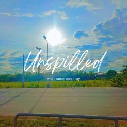 Unspilled - Single. Передняя обложка. Нажмите, чтобы увеличить.