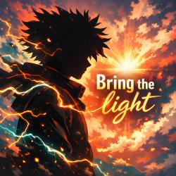 BRING THE LIGHT - Single. Передняя обложка. Нажмите, чтобы увеличить.