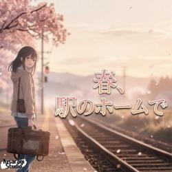 Spring, On the Platform - Single. Передняя обложка. Нажмите, чтобы увеличить.