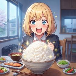 Rice Love Connection!! - Single. Передняя обложка. Нажмите, чтобы увеличить.