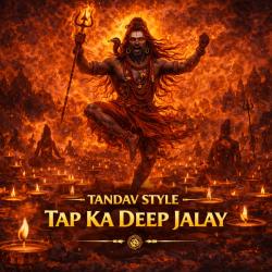 TANDAV STYLE - TAP KA DEEP JALAY - Single. Передняя обложка. Нажмите, чтобы увеличить.